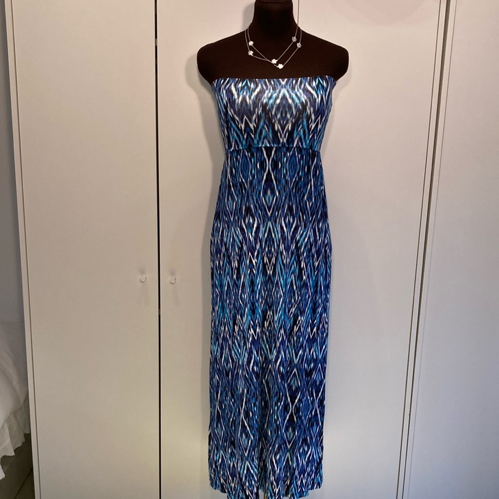 Cynthia Rowley maxi bandeau dress small